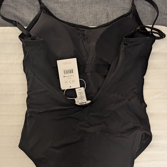 Andie The Laguna One Piece LT Swimsuit Black size M Tall NWT NWT - Picture 4 of 5